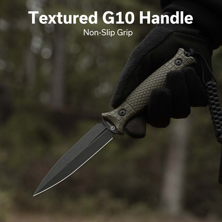 Nóż Civivi Perfrico OD Green G10, Black Stonewashed 14C28N (C23026-2)