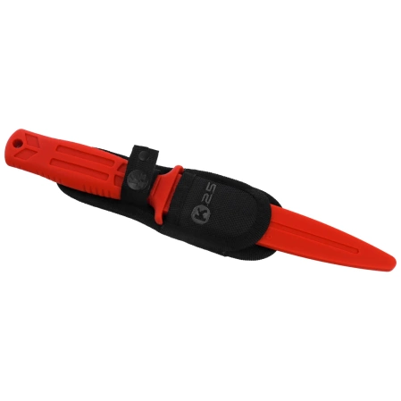 Nóż treningowy K25 Contact Trainer Red Rubber (31994-RO)