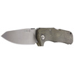 LionSteel TM1 Green Canvas Micarta, Satin Sleipner by Molletta (TM1 CVG)