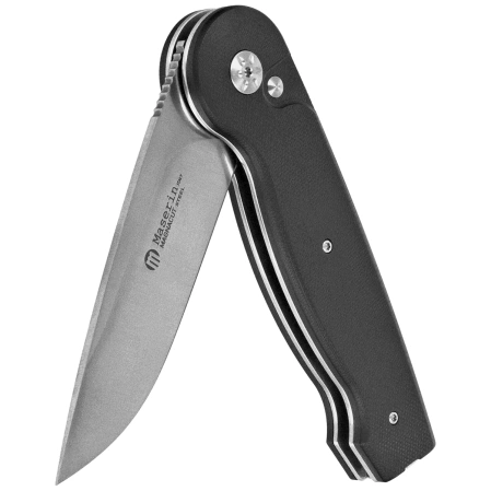 Maserin Summit Knife Black G10, Satin MagnaCut (490/G10N)