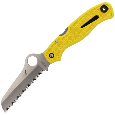 Nóż składany Spyderco Atlantic Salt Yellow FRN Spyder (C89SYL)