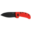 Nóż składany Third Decor Habitat Red Nylon, Black 420 (TH-N76R)