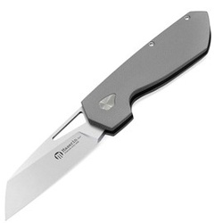 Nóż składany Maserin W2 371/G10G Grey G10, Satin M390 by Attilio Morotti