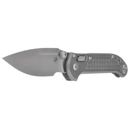 Microtech LUDT Ram-Lok S/E Knife Natural Clear Frag Aluminium, Apocalyptic M390MK by Tony Marfione (1135RL-10APFRNC)