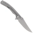 Nóż składany WeKnife Dracarys LE No ???/199 Gray Titanium, Stonewashed M390 (WE25061B-1)