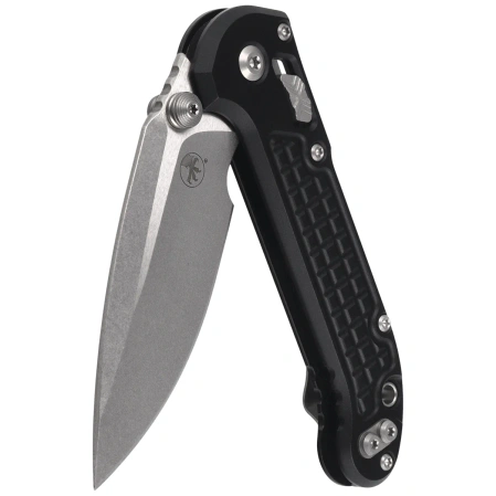 Microtech LUDT Ram-Lok S/E Knife Black Frag Aluminium, Stonewashed M390MK by Tony Marfione (1135RL-10FR)