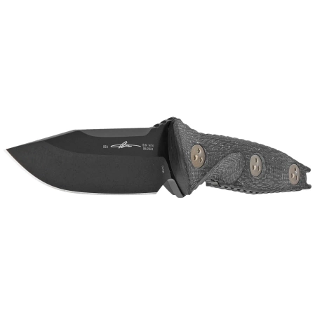 Nóż Microtech Socom Alpha Mini S/E Signature Black Carbon Fiber, Black DLC M390 by Tony Marfione (113M-1DLCCFS)