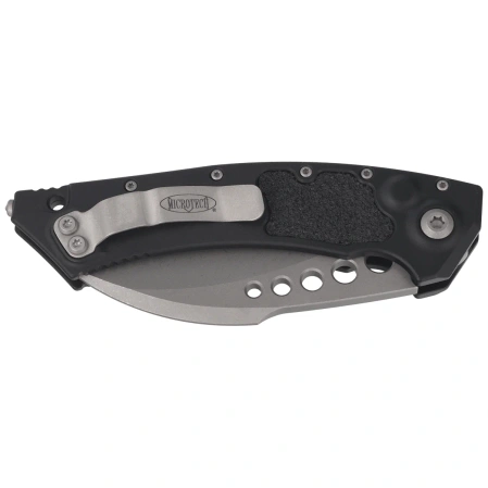 Microtech Hawk Auto Karambit Knife Black Aluminium, Apocalyptic M390MK by Tony Marfione (166-10AP)