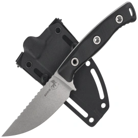 Microtech Akris S/E Knife Black G10, Stonewashed M390MK by Tony Marfione (95-10BK-5)