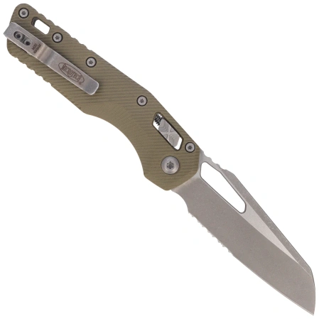 Nóż składany Microtech MSI S/E OD Green Fluted G10, Apocalyptic P/S M390MK by Tony Marfione (210-11APFLGTOD)