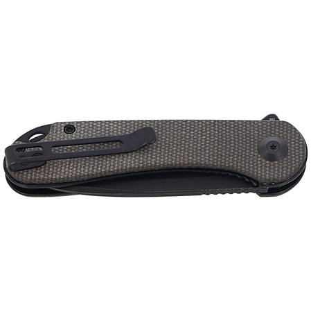 CIVIVI Elementum Flipper Green Micarta, Black Stonewashed (C907Z)