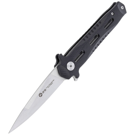 Nóż składany K25 Tactical Black G10, Satin Finish (18711)