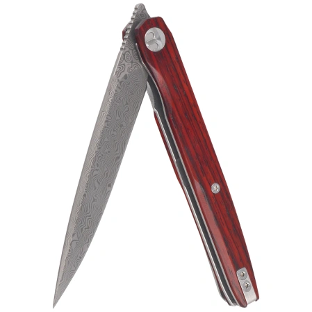 Bestechman Lanza Knife Rosewood, Damascus by Grzegorz Grabarski (BMK14-D-3)