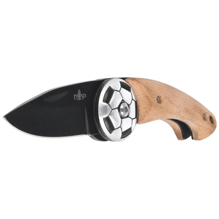 Nóż składany Third Decor Habitat Football Beech Wood, Black 420 (N117N)