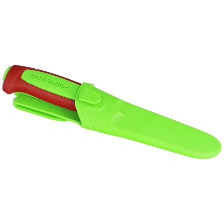 Mora Basic 511 (C) Knife Ivy Green / Dala Red Polimer, Satin C100S Carbon