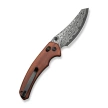 Civivi Sixgill Knife Guibourtia Wood, Damascus by Gavko Knives (C24050-DS1)