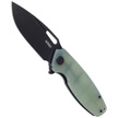 Nóż składany Kubey Tityus Jade G10, Dark Stonewashed D2 (KU322E)