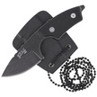 Herbertz CJH Neck Knife Black G10, Black Stonewashed 420 (10000345)