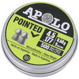 Apolo Pointed Pellets 4.52 mm, 500 pcs. (19101-2)