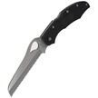Spyderco Byrd Cara Cara Rescue 2 FRN Black, SpyderEdge (BY17SBK2)
