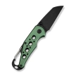 Civivi Pragma Knife Green Aluminum, Black Stonewashed Nitro-V (C23062B-3)