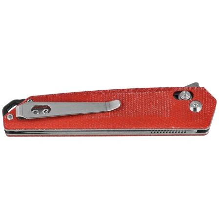 Herbertz CJH Knife Red Micarta, Satin D2 (10000589)