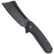 CIVIVI Knife Bullmastiff Twill Carbon Fiber / Black G10, Black Damascus (C2006DS-1)