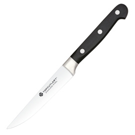 Top Cutlery German Vegetables Kitchen Knife Black POM, Satin 3Cr13Mov (17177)