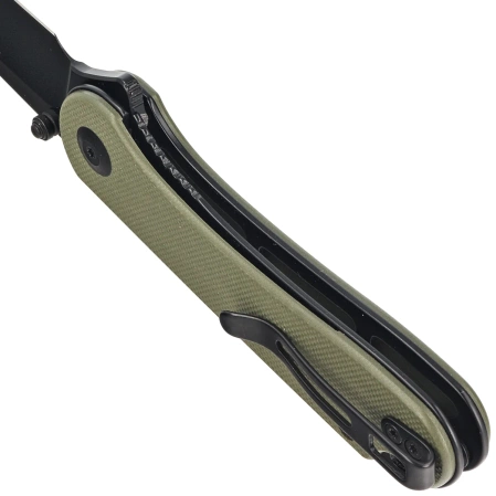 Nóż składany Civivi Elementum Wharncliffe OD Green G10, Black Nitro-V (C18062AF-2)