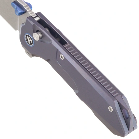 Nóż składany Remette Cosmic Blue Titanium, Pearlescent M390 (RTCO-TB)