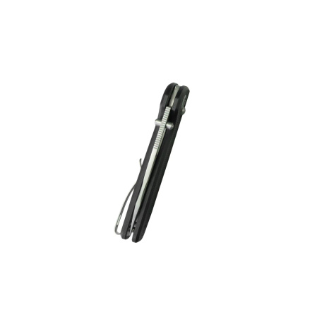 Kubey Bluff Black G10, Sandblasted 14C28N by Garet Caronna (KU248D)