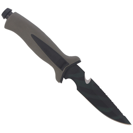 Nóż nurkowy MAC Coltellerie AQUATYS Camu Green (MC AQT12-4.V)