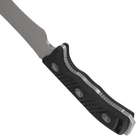 Microtech Arbiter S/E Knife Black G10, Stonewashed F/S M390 by Adam Marfione (104-12)