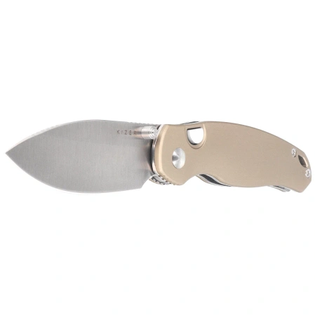 Nóż składany Kizer Phoca BD Sand Aluminium, Satin 14C28N (V3781BDA2)