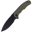 Civivi Mini Praxis Knife OD Green G10, Black Stonewashed D2 (C18026C-1CP)