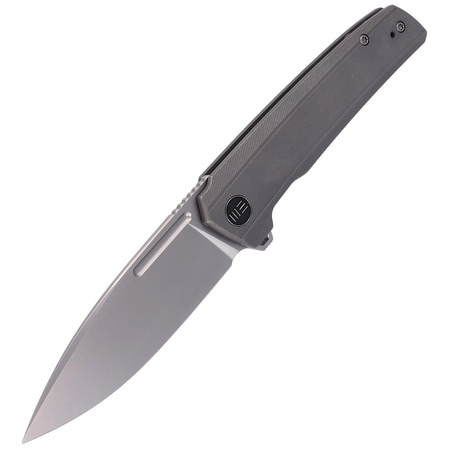WE Knife Speedster Gray Titanium, Silver Bead Blasted CPM 20CV (WE21021B-1)