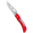 Nóż składany Mikov Crocodile Clip Point Red ABS, Mirror, Klips (243-NH-1/A CLIP/RED)