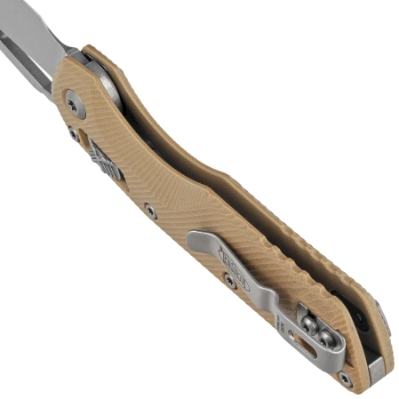 Microtech MSI S/E Knife Tan Fluted G10, Stonewashed M390MK by Tony Marfione (210-10FLGTTA)