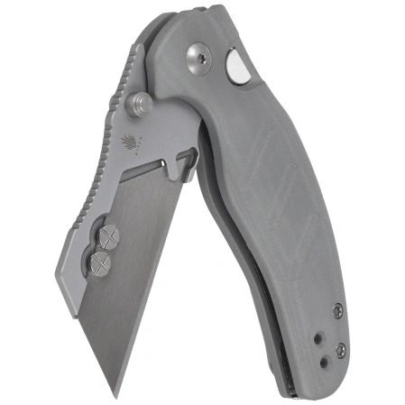 Nóż składany Kizer C01C Uti 1 Gray G10, Bead Blasted 5Cr15MoV by Sheepdog Knives (V3488.29JSA1)