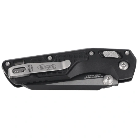 Nóż składany Microtech MSI Mini S/E Black Frag Aluminium, Black M390MK by Tony Marfione (210M-1FR)