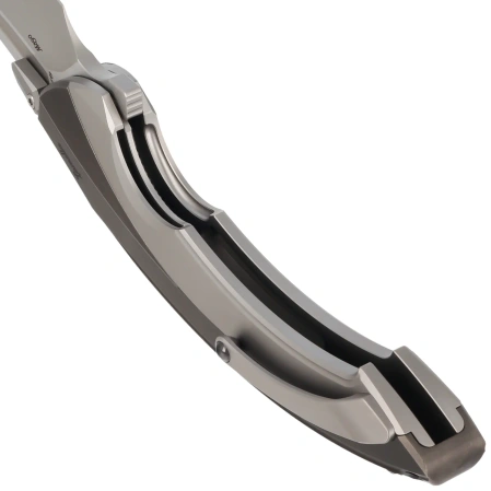 Rike Knife RK-Lamella-DP Dark Gray Titanium, Satin M390