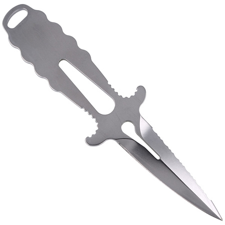 Nóż nurkowy MAC Apnea 9 Gray Skeletonized, Mirror W 1.4060