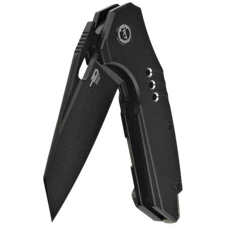 Bestech Nyxie 3 Knife Black Titanium, Black DLC CPM S35VN by Todd Knife and Tool (BT2308B)