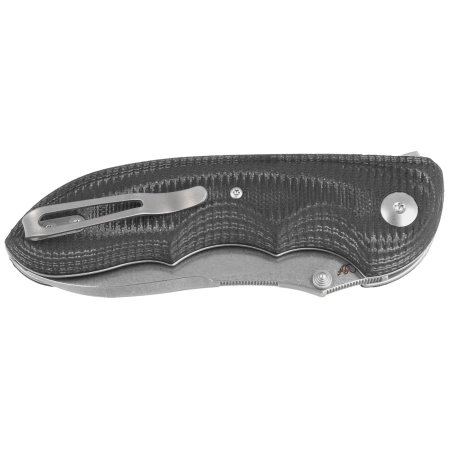 Viper Moon Black Suretouch, Stonewashed MagnaCut by Fabrizio Silvestrelli Knife (V6010GG)