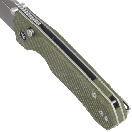 Nóż składany Remette Rhino Micarta, Stonewashed 14C28N (MC25A)