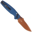Nóż składany Kizer Khamsin Navy Blue Aluminium, Sunset Metal PVD Nitro-V by Maksim Epifantsev (V3791A2)