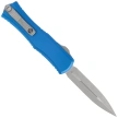 Microtech Hera II Mini D/E OTF Knife Blue Aluminium, Apocalyptic M390MK by Tony Marfione (1702M-10APBL)