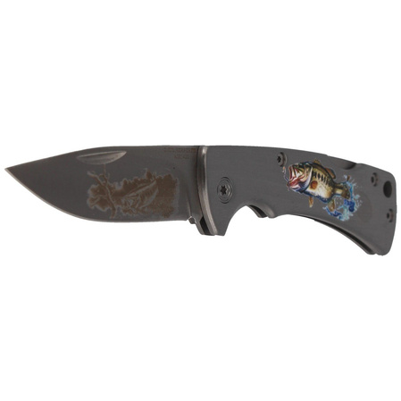 Herbertz Solingen fishing knife with Fish motif 68mm (585809)