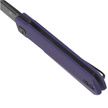 Bestechman Mini Dundee Knife Purple G10, Black PVD D2 by Ostap Hel (BMK03J)