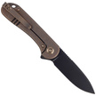 Nóż składany WE Knife Elementum Bronze Titanium, Black Stonewashed CPM S20CV (WE18062X-4)